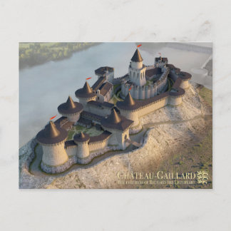 Carte Postale Château-Gaillard, watching over Petit Andely,