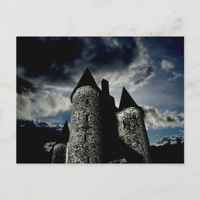 Carte Postale Château gothique (Devant)