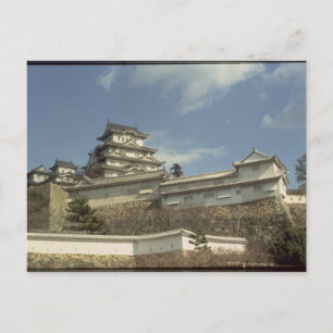 Carte Postale Château Himeji, Kyoto, achevé 1609
