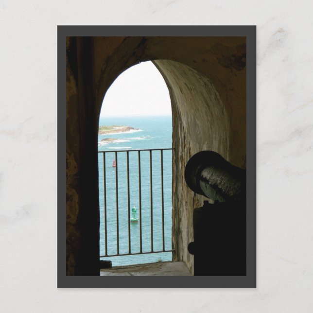 Carte Postale Château historique El Morro, Porto Rico (Devant)