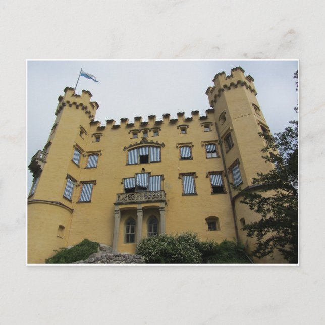 Carte Postale Château - Hohenschwangau, Allemagne (Devant)