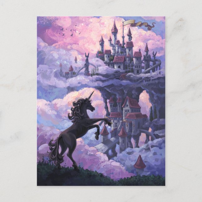 Carte Postale Château Licorne (Devant)