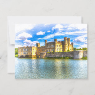 Carte Postale Château médiéval anglais