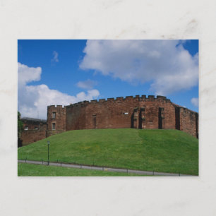 Carte Postale Château montrant une tour demi-lune, Chester,