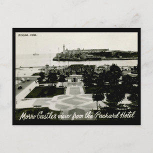 Carte Postale Château Morro, La Havane, Cuba Vintage