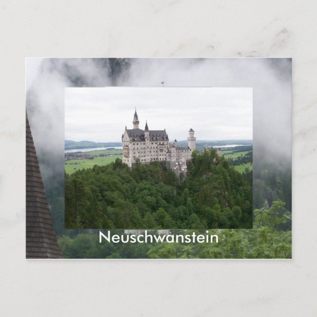 Carte Postale Château Neuschwanstein (Devant)