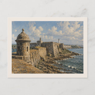 Carte Postale Château San Felipe del Morro – Viejo San Juan