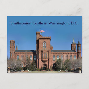 Carte Postale Château Smithsonian à Washington, D.C.