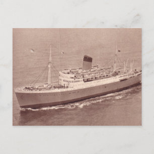 Carte Postale Château SS Rhodesia, Union Castle Line