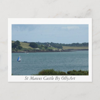 Carte Postale Château St Mawes Par OllyArt Photographie