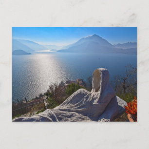 Carte Postale Château Vezio - Varenna - Lac de Côme, Italie