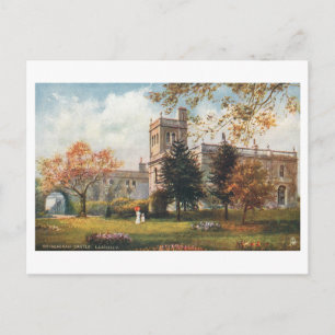 Carte Postale Château vintage Bryncaerau au Pays de Galles
