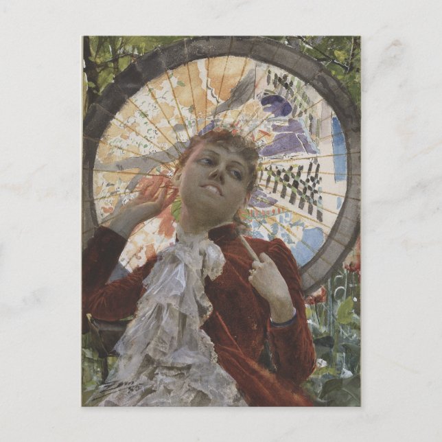 Carte Postale Châteaux dans l'air par Anders Zorn (Devant)