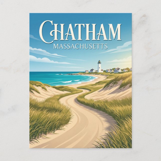 Carte Postale Chatham États-Unis (Devant)