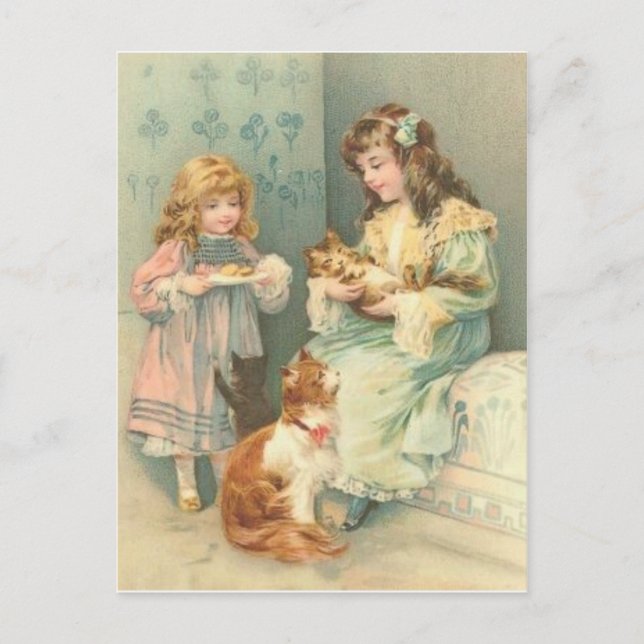 Carte Postale Chaton (Devant)