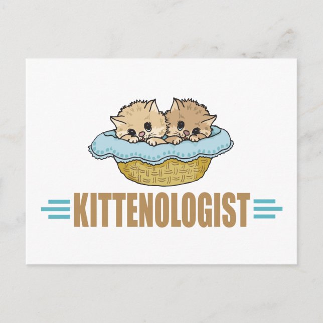 Carte Postale Chaton Lover (Devant)