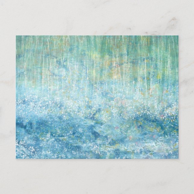 Carte postale Chats de pluie (Devant)