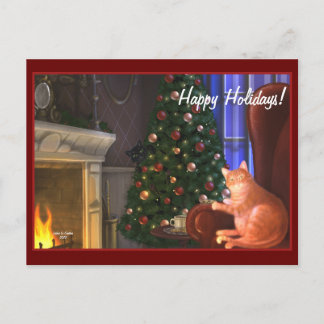 Carte postale Chats de vacances