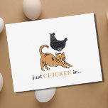 Carte Postale Chats et poulets amusants, rien que l'enregistreme<br><div class="desc">Ces poulets et chats sucrés sont prêts à surprendre vos élèves (ou ceux qui vous sont chers !) avec un message amusant pour rester en contact ! Obtenir le courrier réel est une façon tellement spéciale et amusante de faire savoir à quelqu'un que vous manquez et pensez à eux! Parfait...</div>