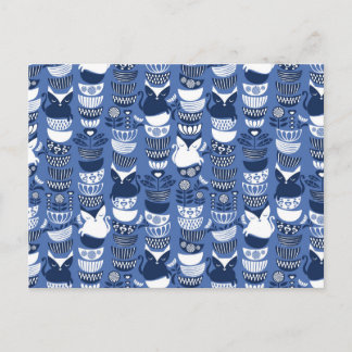 Carte Postale Chats folkloriques suédois I