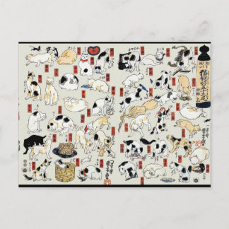 Carte Postale Chats Galore