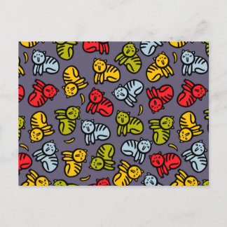 Carte Postale Chats plus bananes