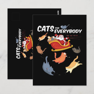 Carte Postale Chats pour tout le monde
