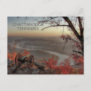 Carte Postale Chattanooga Tennessee depuis Lookout Mountain