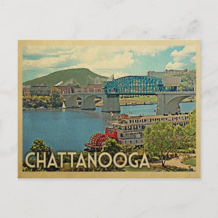 Carte Postale Chattanooga Tennessee Vintage voyage