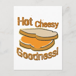 Carte Postale Chaud Cheesy Goodale Grillé Fromage Sandwich