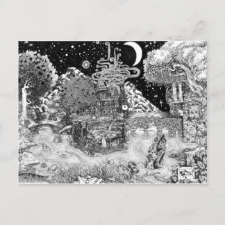 Carte Postale Chaud contre la nuit