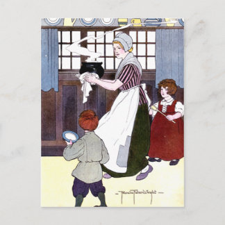 Carte postale chaude Pedding Pudding