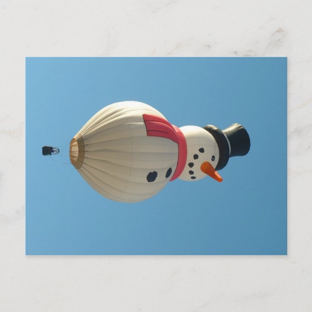 Carte Postale Chauffeur de ballon (Devant)