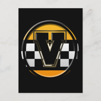 Carte Postale Chauffeur de taxi V initial