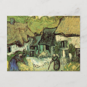 Carte Postale Chaumières à Jorgus par Vincent van Gogh