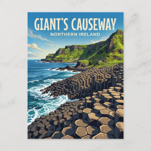 Carte Postale Chaussée des Géants Irlande du Nord