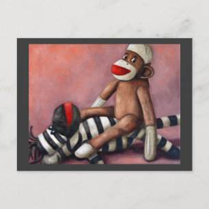 Carte Postale Chaussettes sales 3 Jouer sale