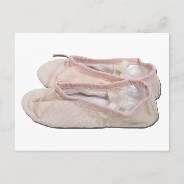 Carte Postale ChaussonsBalletRose022111 (Devant)