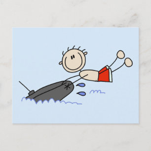 Carte Postale Chaussure Figure Tubing Tshirts et cadeaux