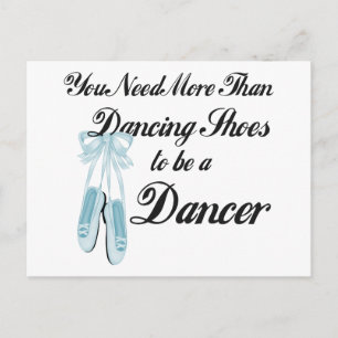 Carte Postale Chaussures dansantes