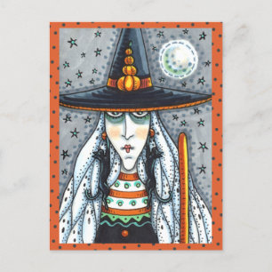 Carte Postale CHAUSSURES HALLOWEEN éffrayantes, PORTANT DE LA BI