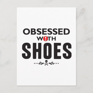 Carte Postale Chaussures obsédées