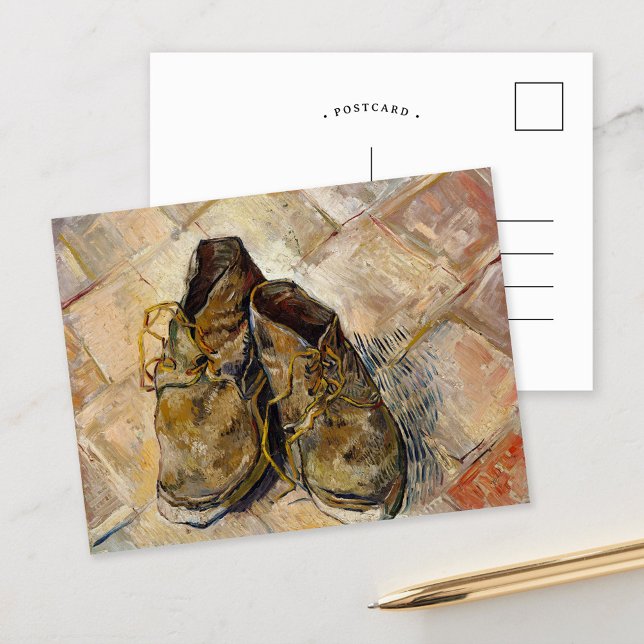 Carte Postale Chaussures | Vincent van Gogh (Créateur téléchargé)