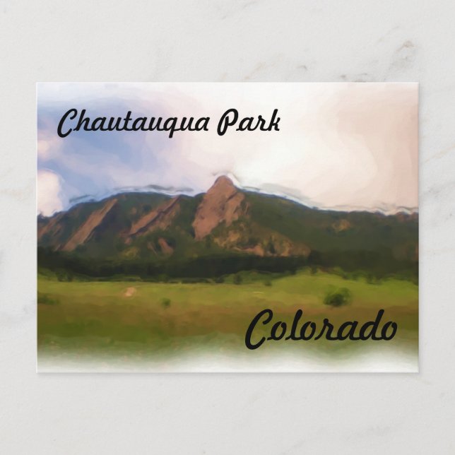 Carte postale Chautauqua Park Colorado (Devant)
