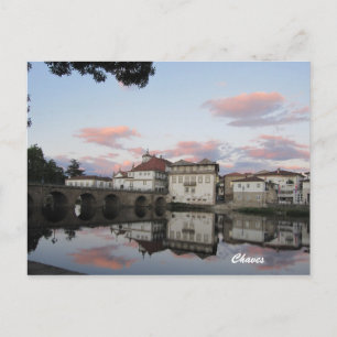 Carte Postale Chaves, Portugal