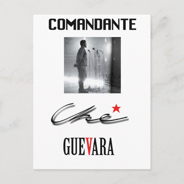 Carte Postale Che Guevara (Devant)