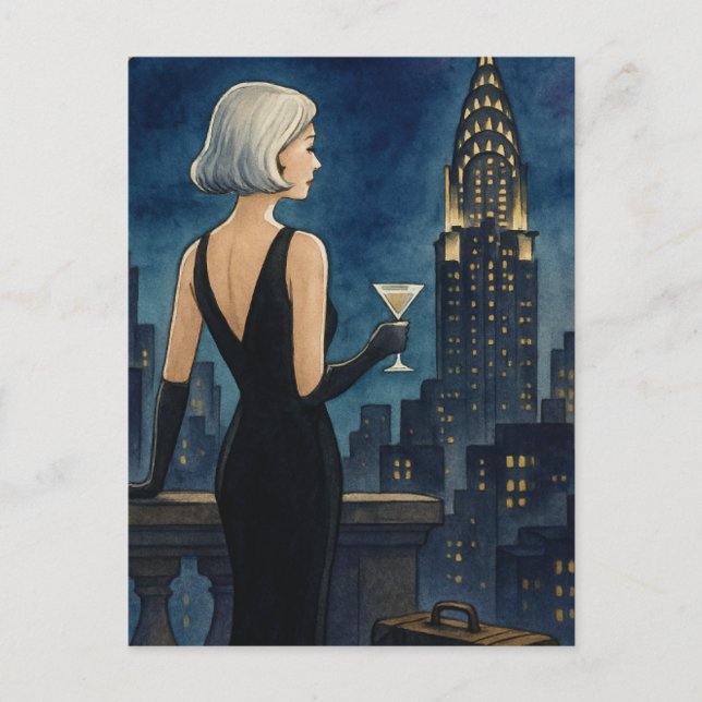 Carte Postale Checked Baggage, Unchecked Dreams (Devant)