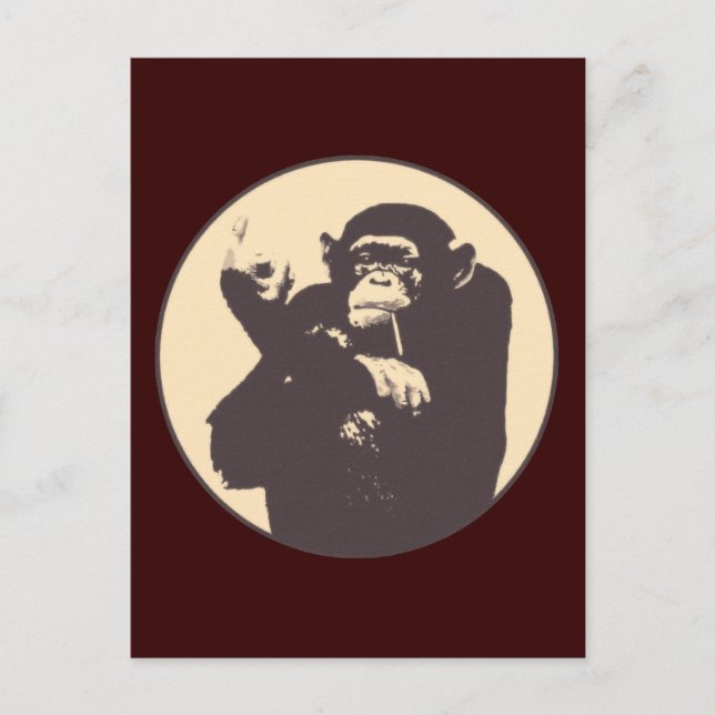 Carte Postale Cheeky Monkey (Devant)