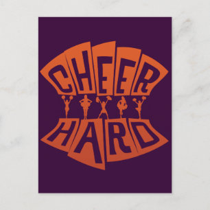 CARTE POSTALE CHEER HARD