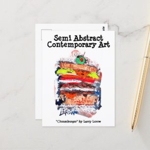 Carte Postale Cheeseburger #170229